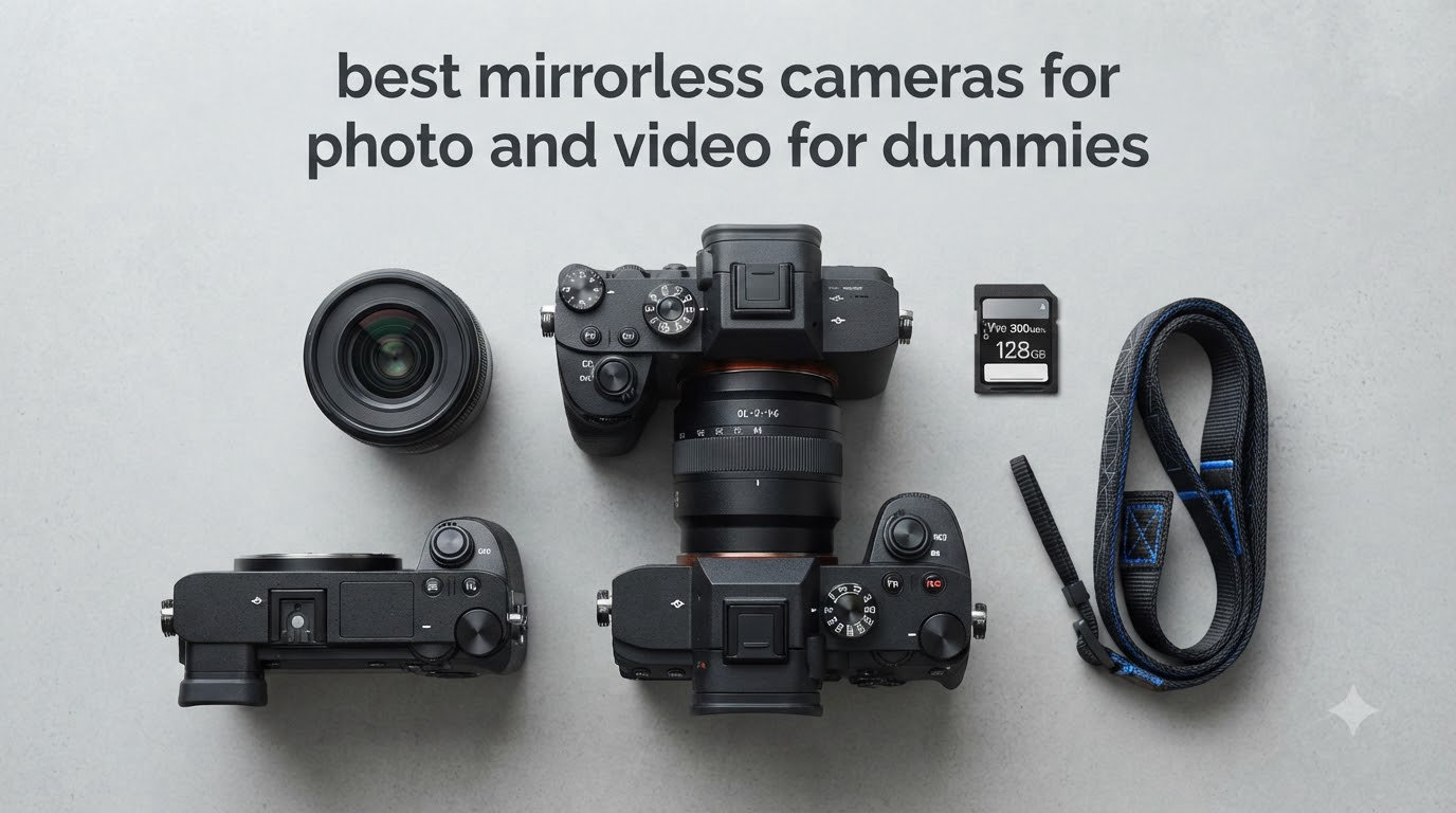 best mirrorless cameras for photo and video for dummies