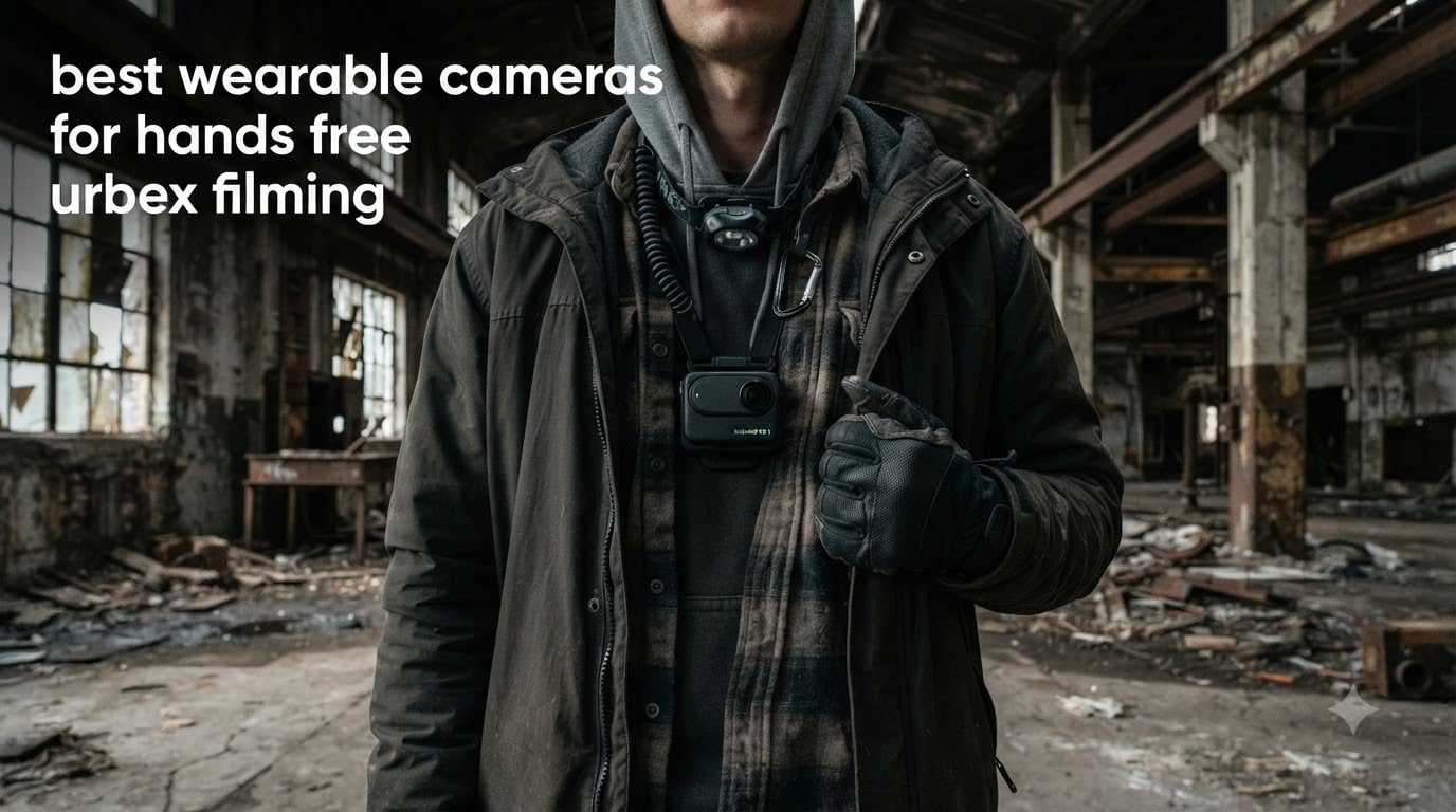 best wearable cameras for hands free urbex filming