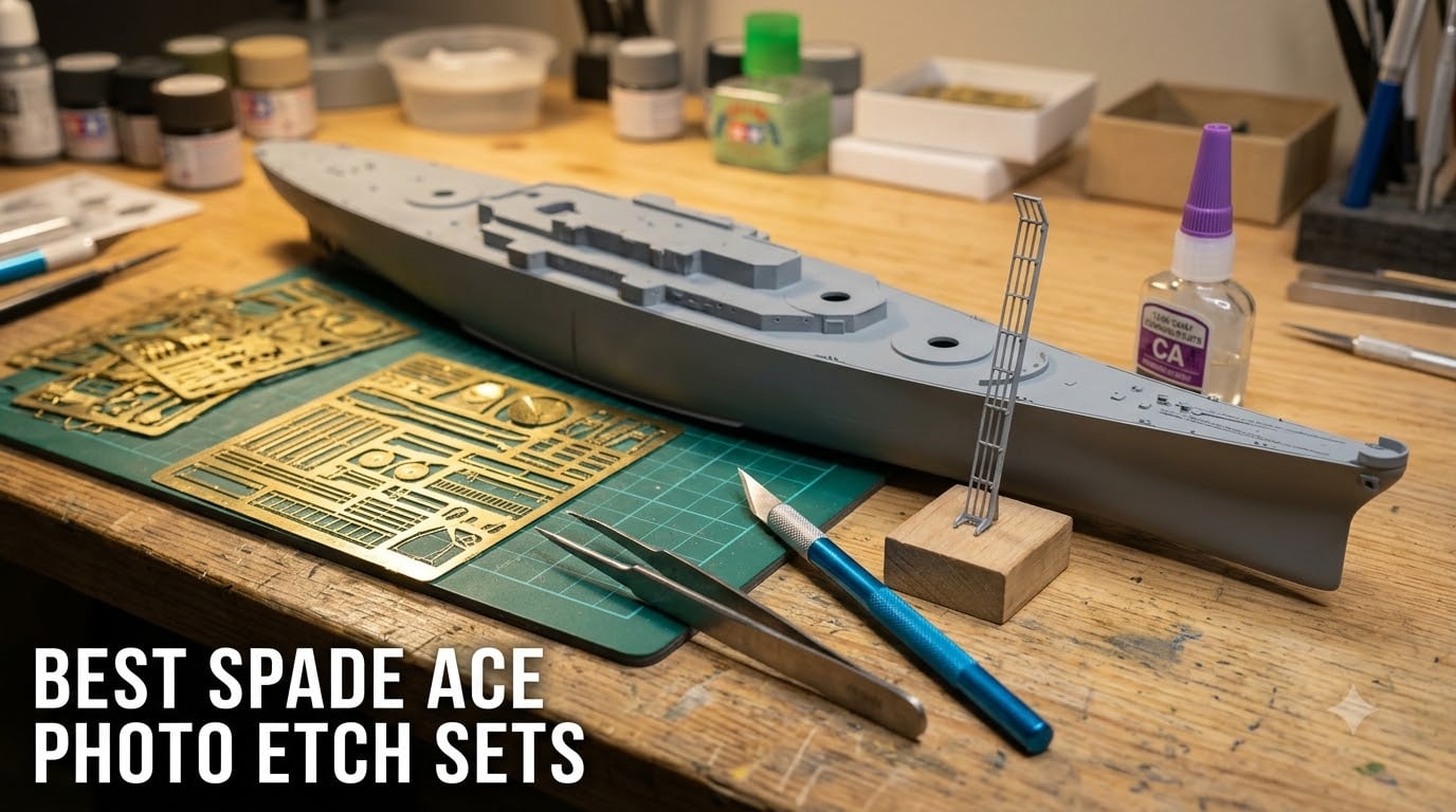 best spade ace photo etch sets
