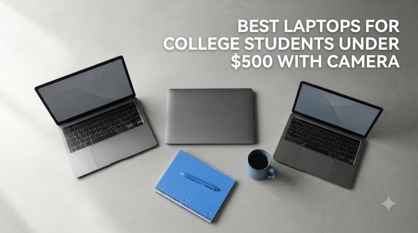 best laptops for college students under $500 with camera