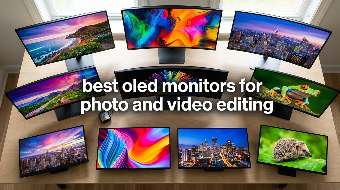 best oled monitors for photo and video editing