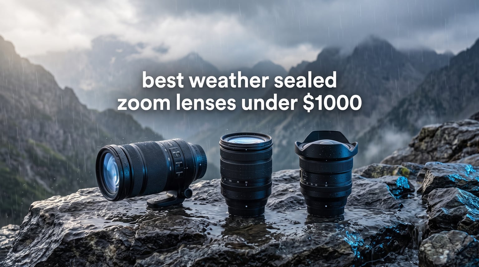 best weather sealed zoom lenses under $1000