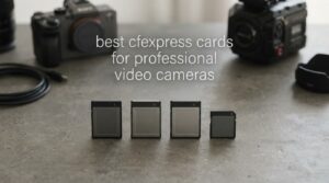 best cfexpress cards for professional video cameras