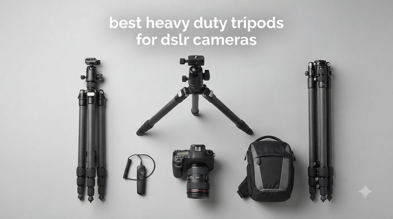 best heavy duty tripods for dslr cameras