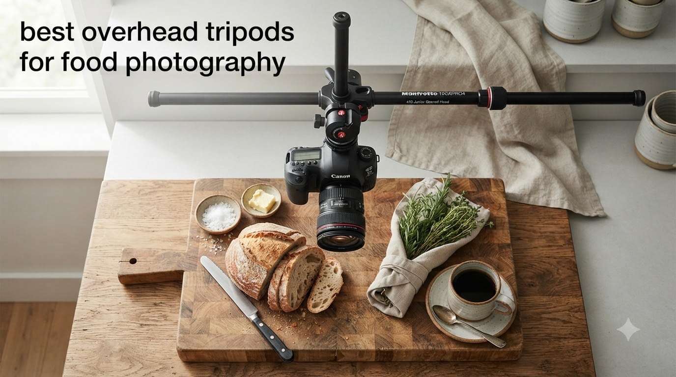 best overhead tripods for food photography