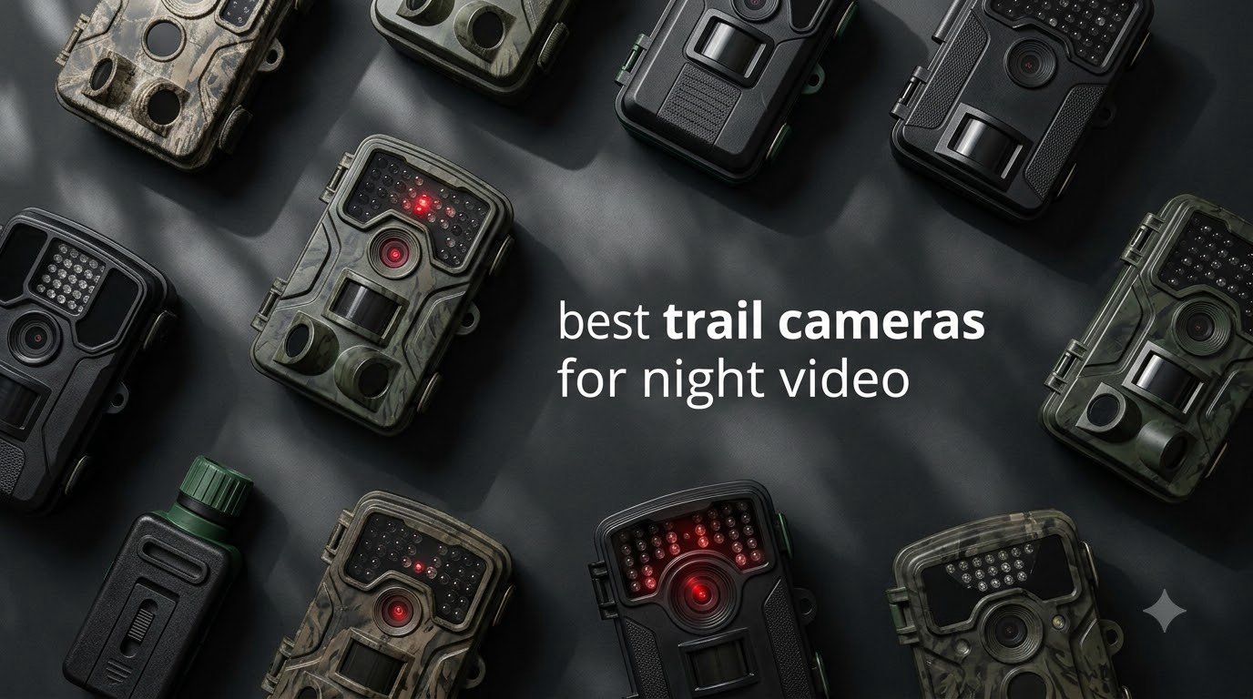 best trail cameras for night video
