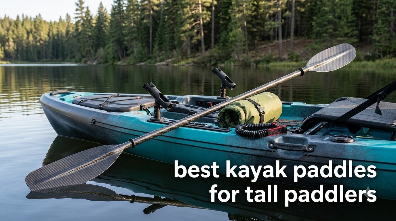 best kayak paddles for tall paddlers