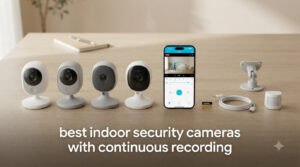 best indoor security cameras with continuous recording