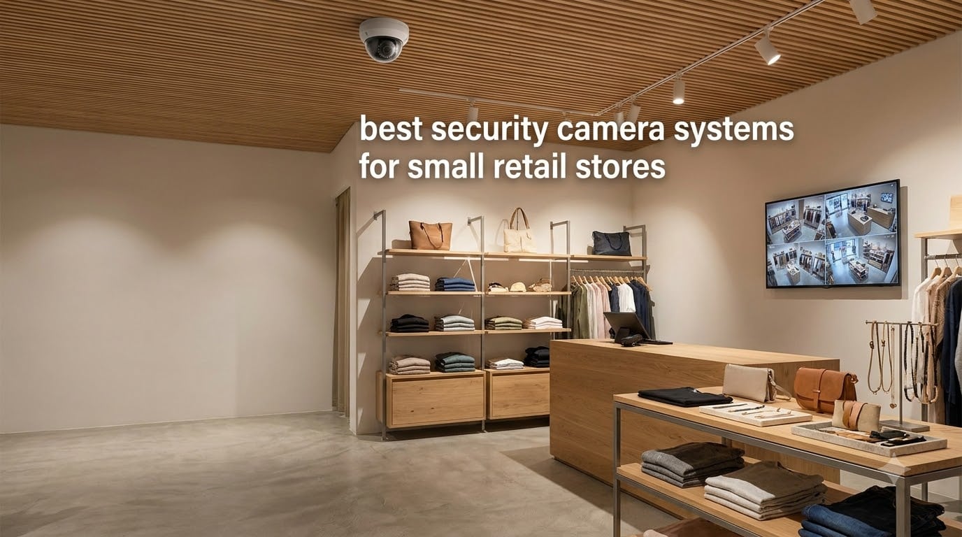 best security camera systems for small retail stores