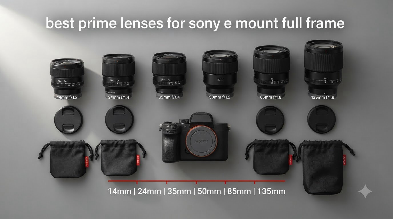 best prime lenses for sony e mount full frame