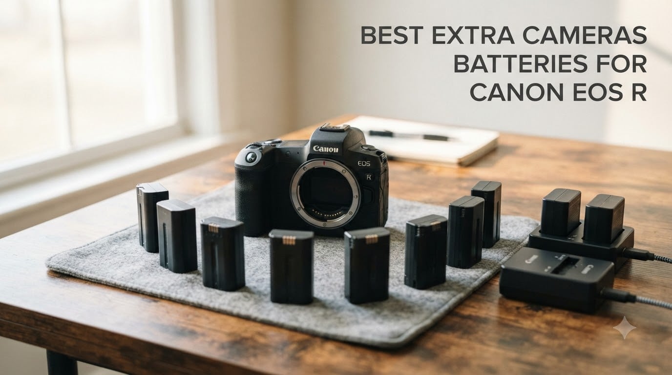 best extra cameras batteries for canon eos r