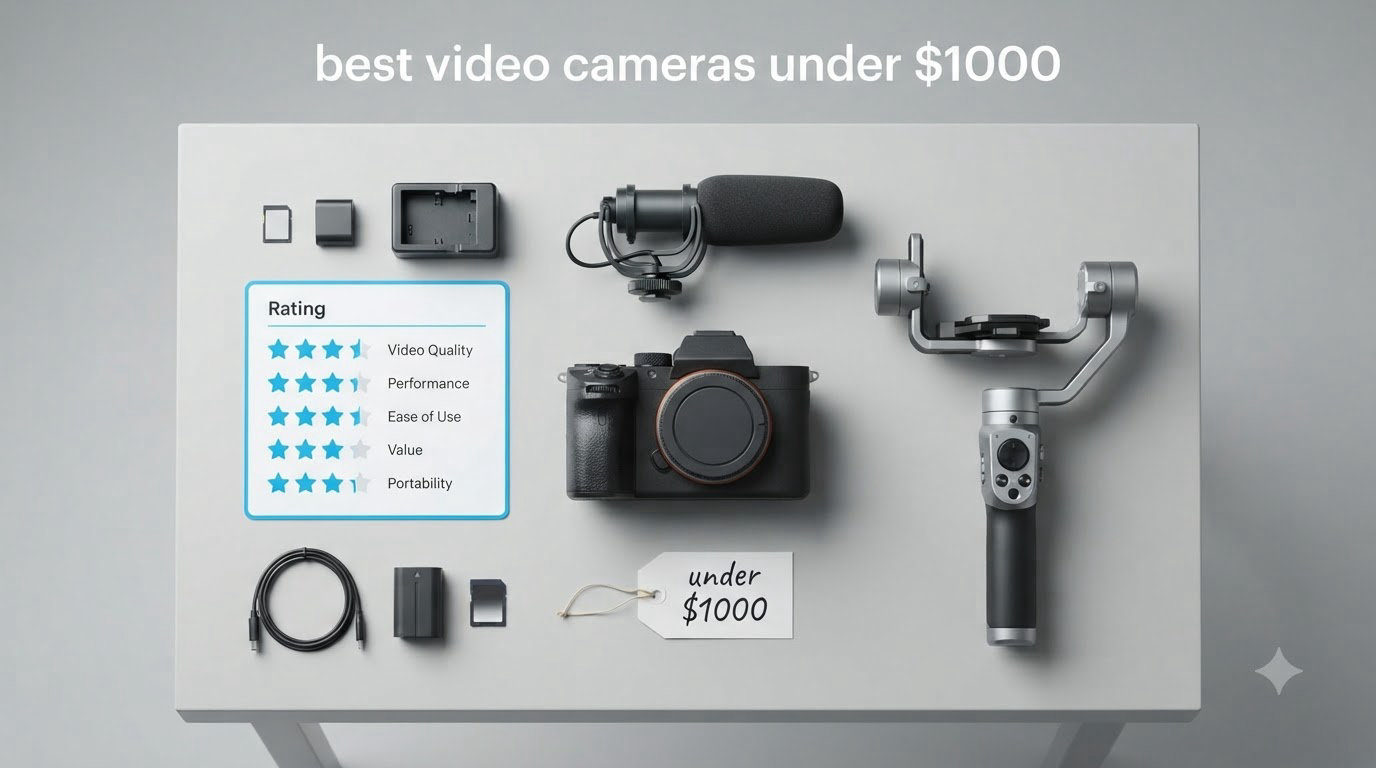 best video cameras under $1000