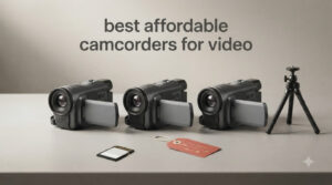 best affordable camcorders for video