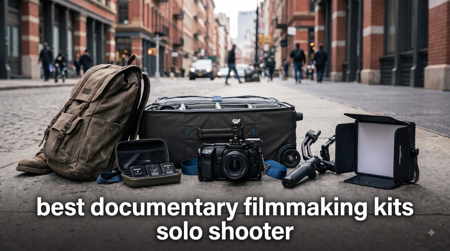 best documentary filmmaking kits solo shooter