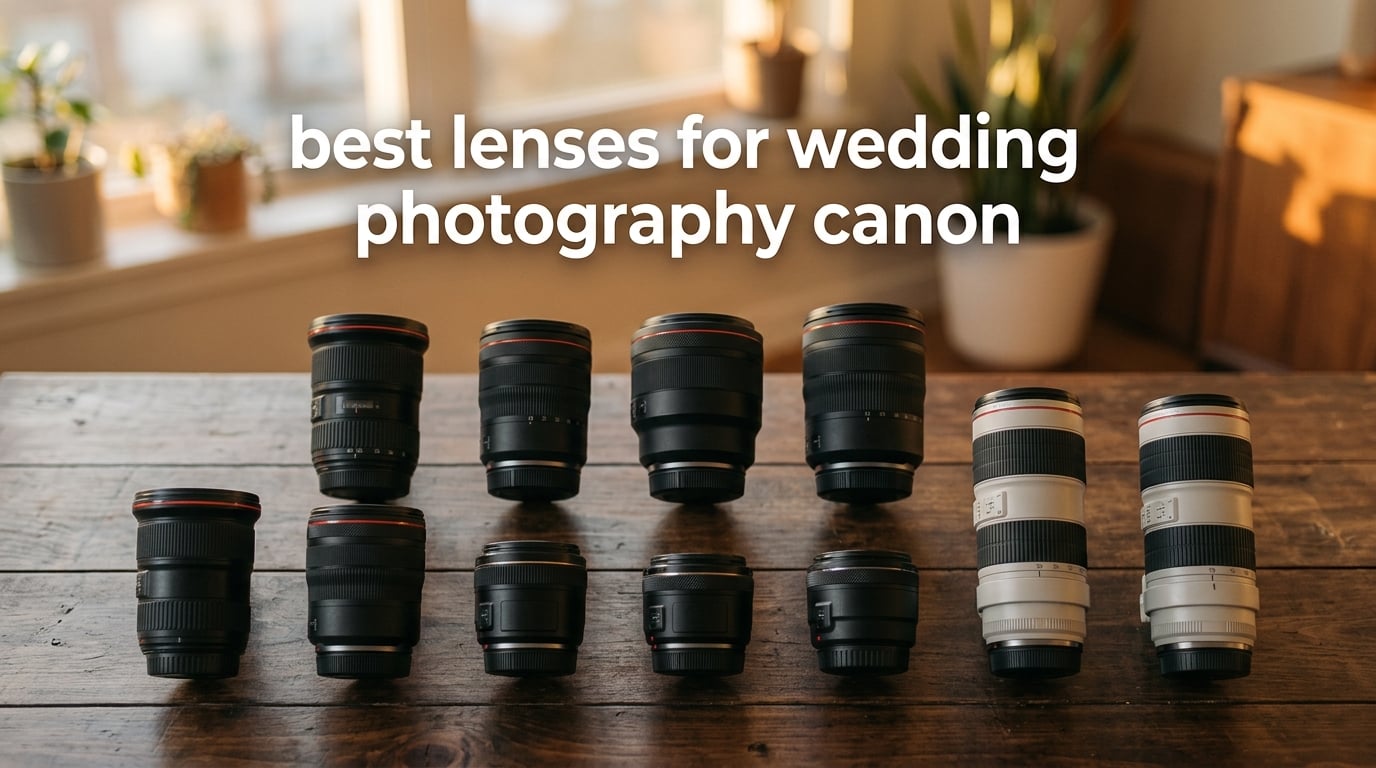 best lenses for wedding photography canon