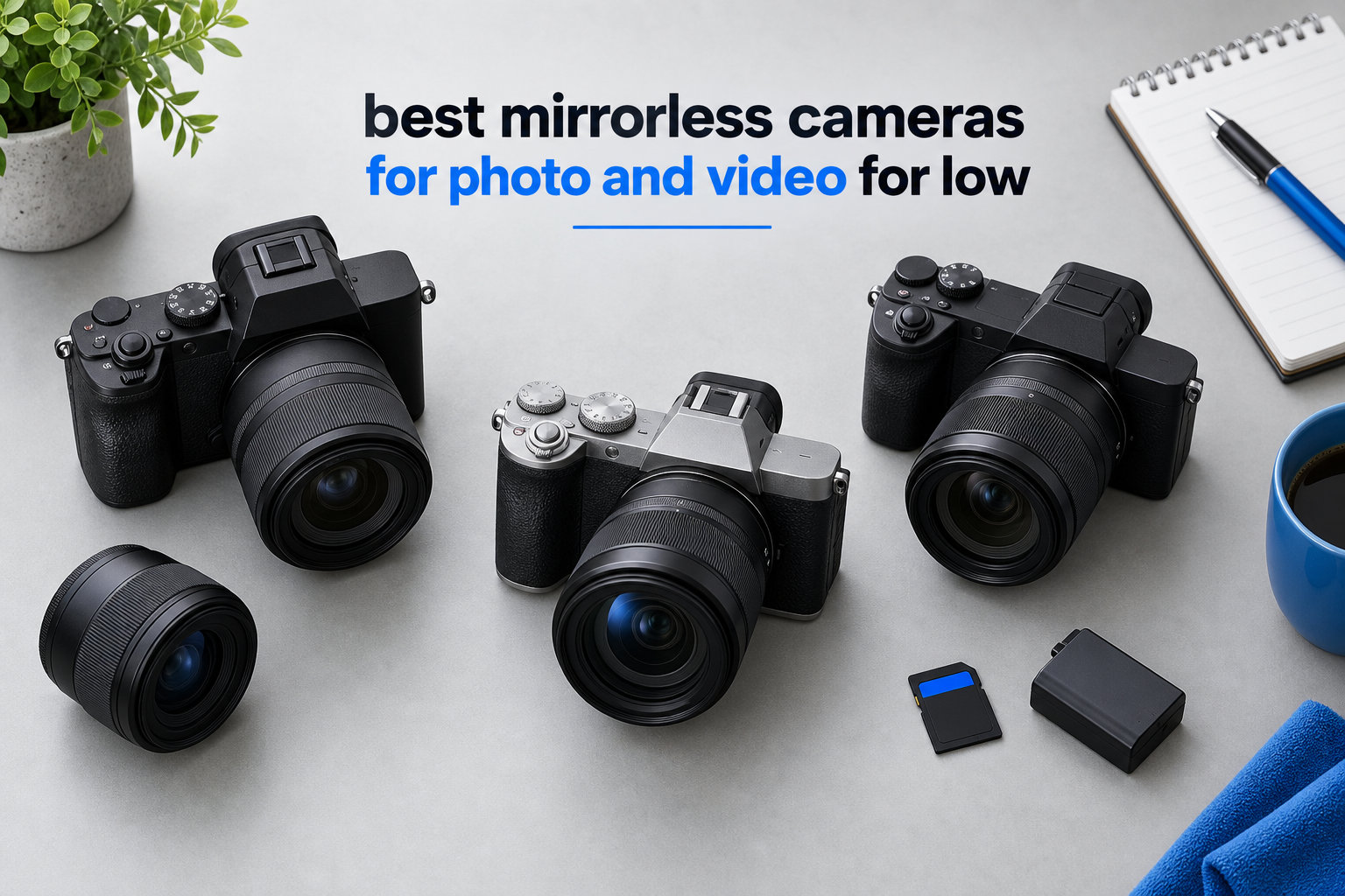 best mirrorless cameras for photo and video for low