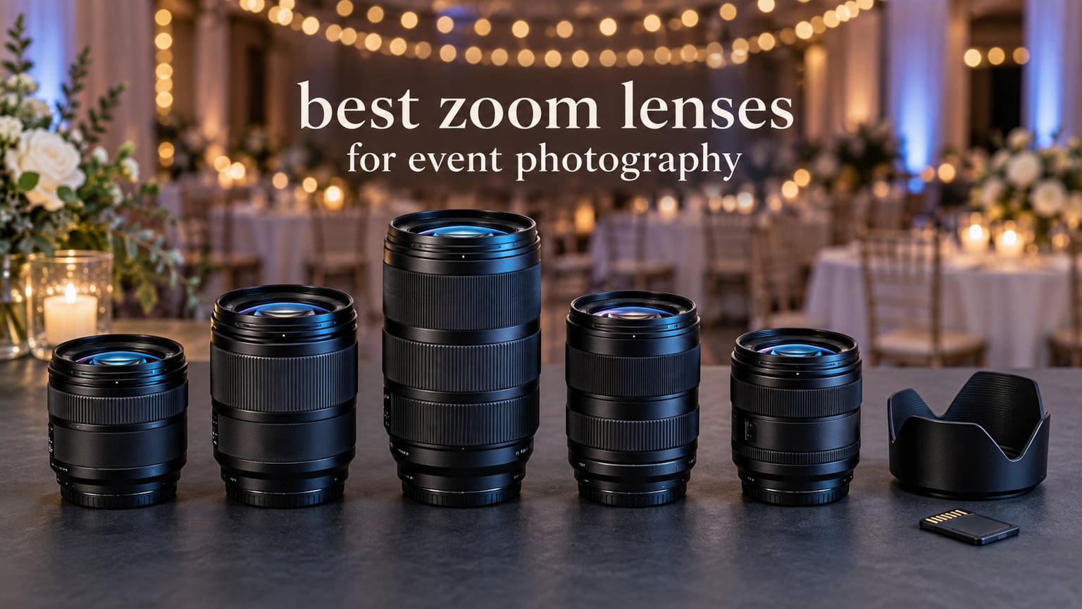 best zoom lenses for event photography