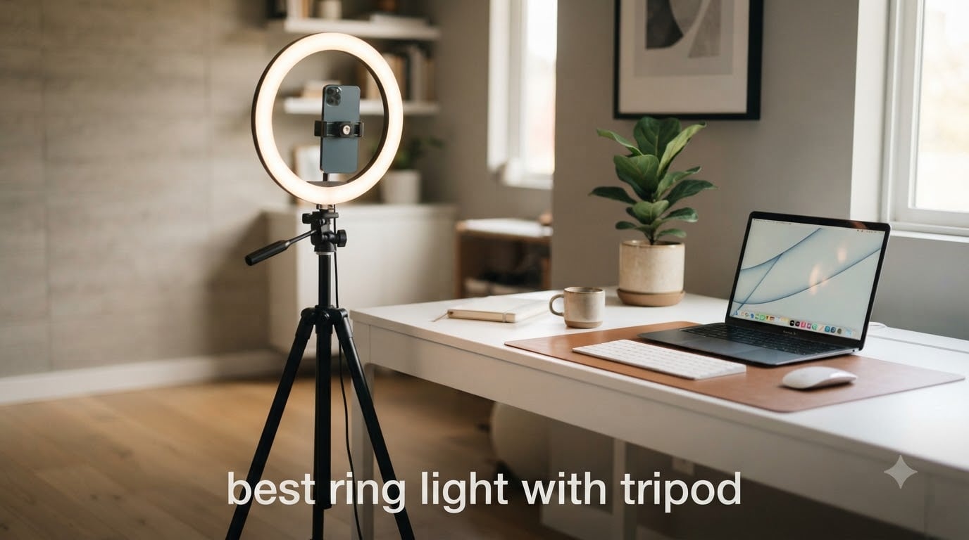 best ring light with tripod