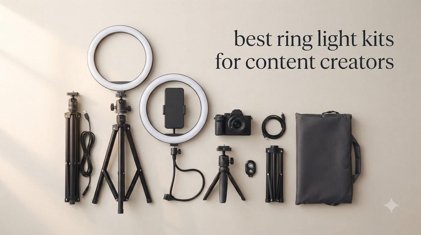 best ring light kits for content creators