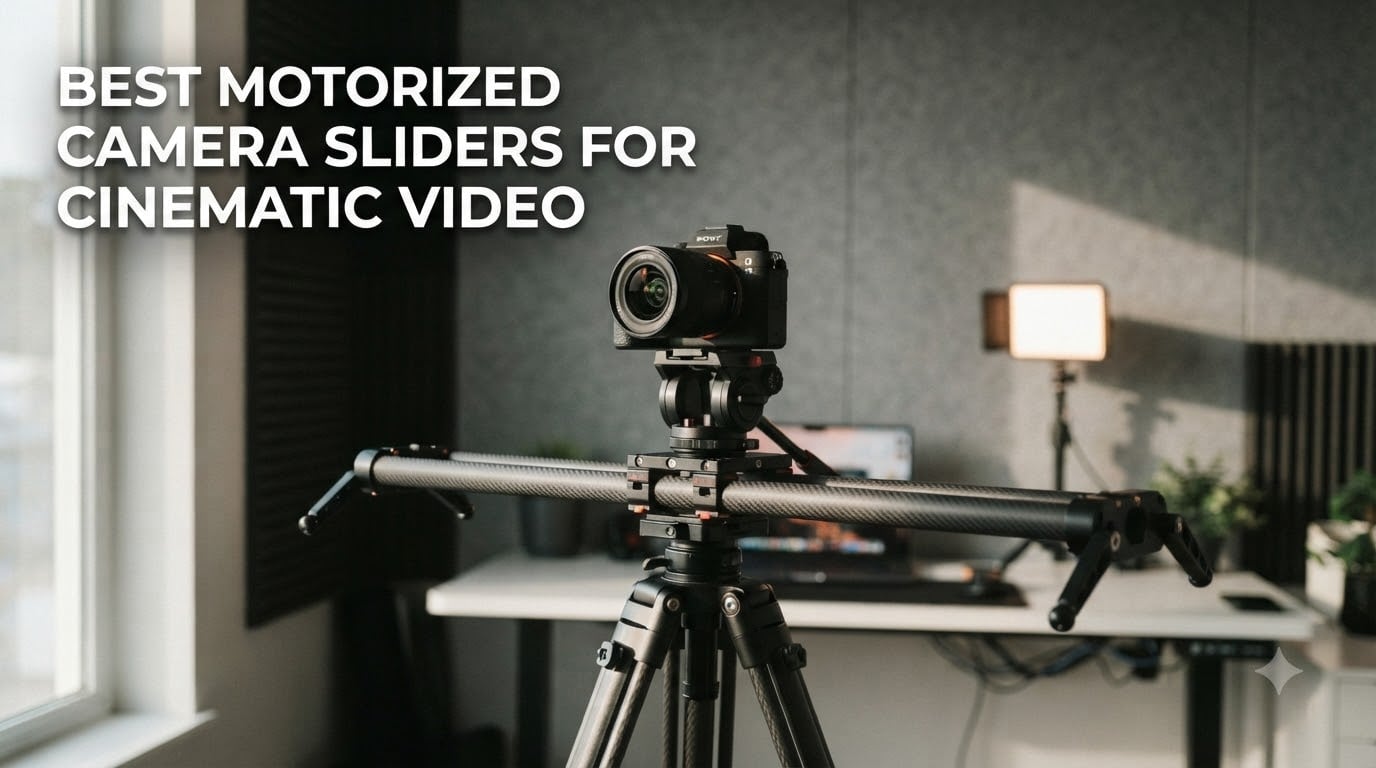 best motorized cameras sliders for cinematic video