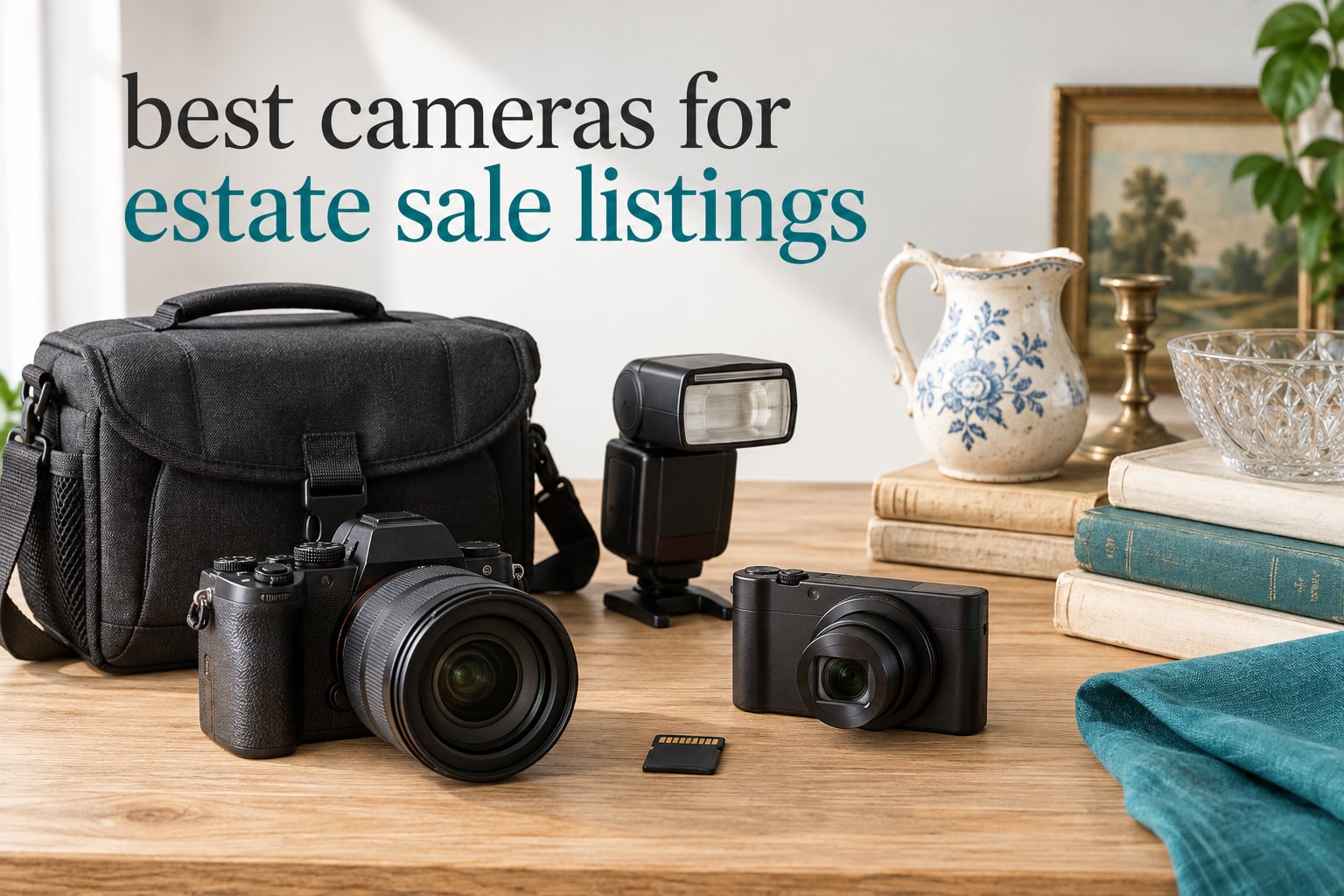best cameras for estate sale listings