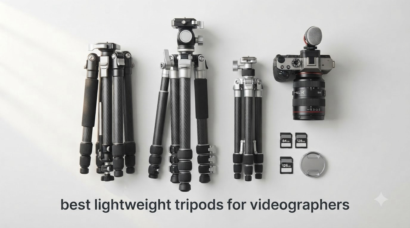 best lightweight tripods for videographers