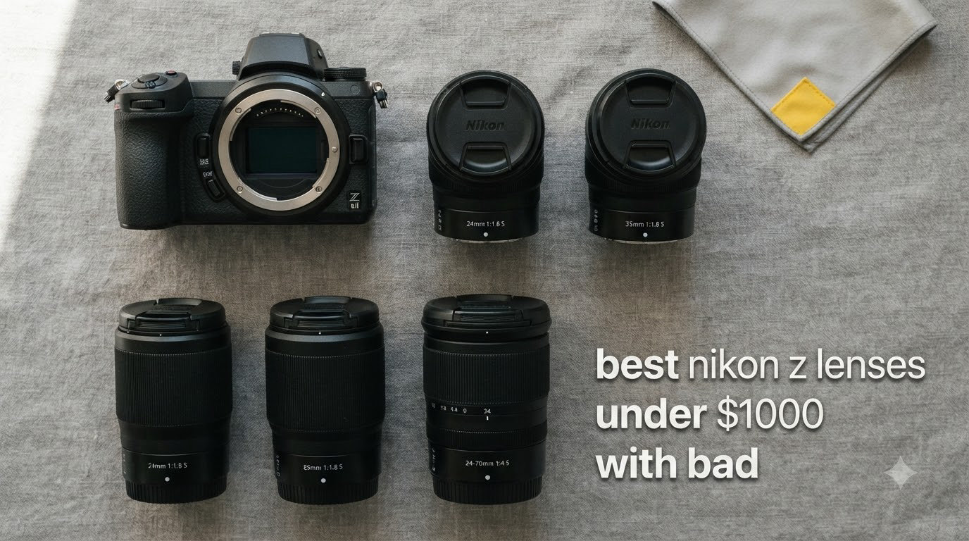 best nikon z lenses under $1000 with bad