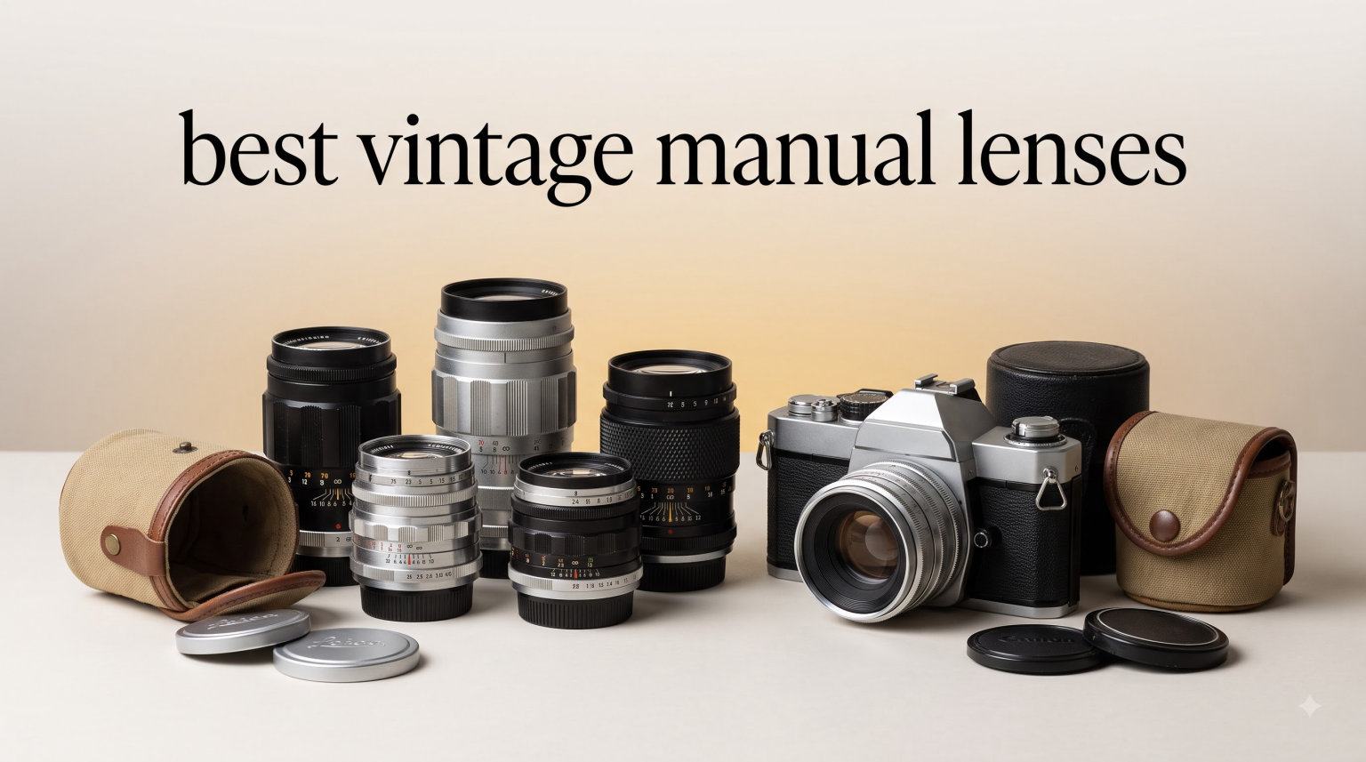 best vintage manual lenses