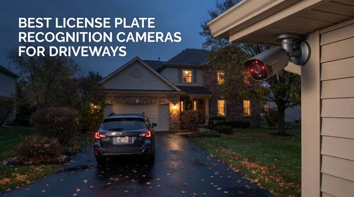 best license plate recognition cameras for driveways