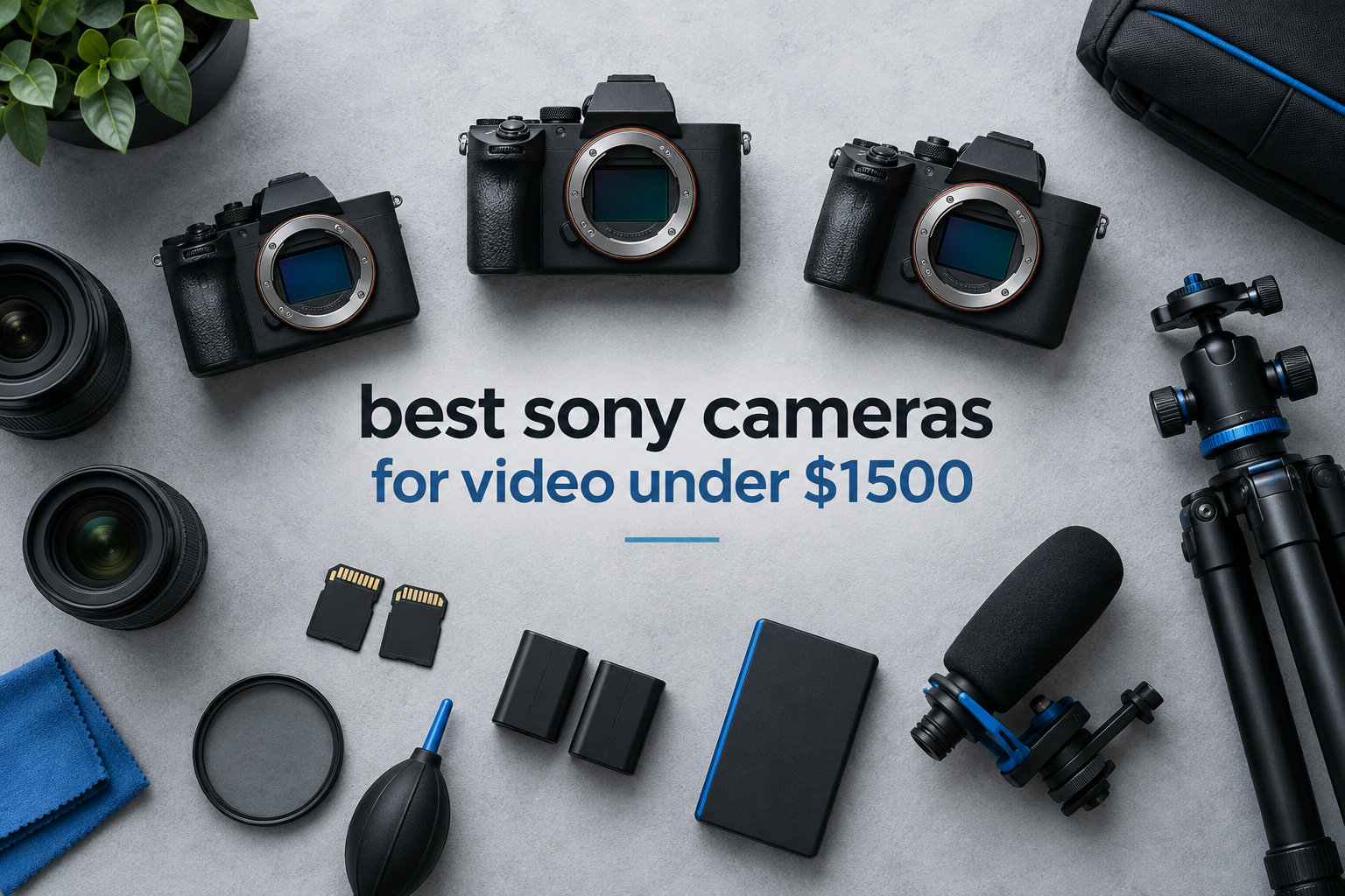 best sony cameras for video under $1500