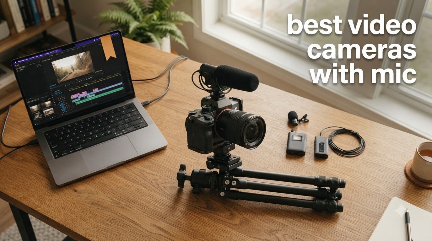 best video cameras with mic