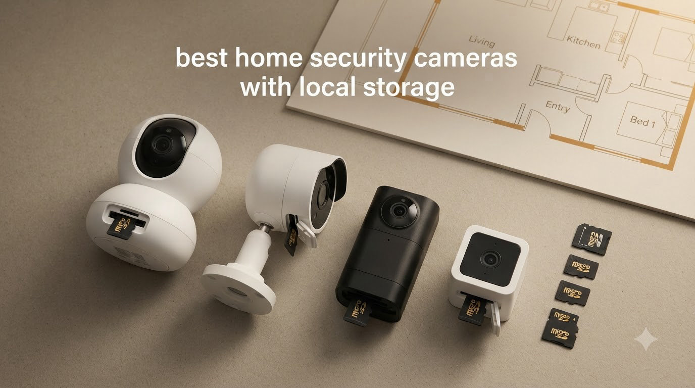 best home security cameras with local storage