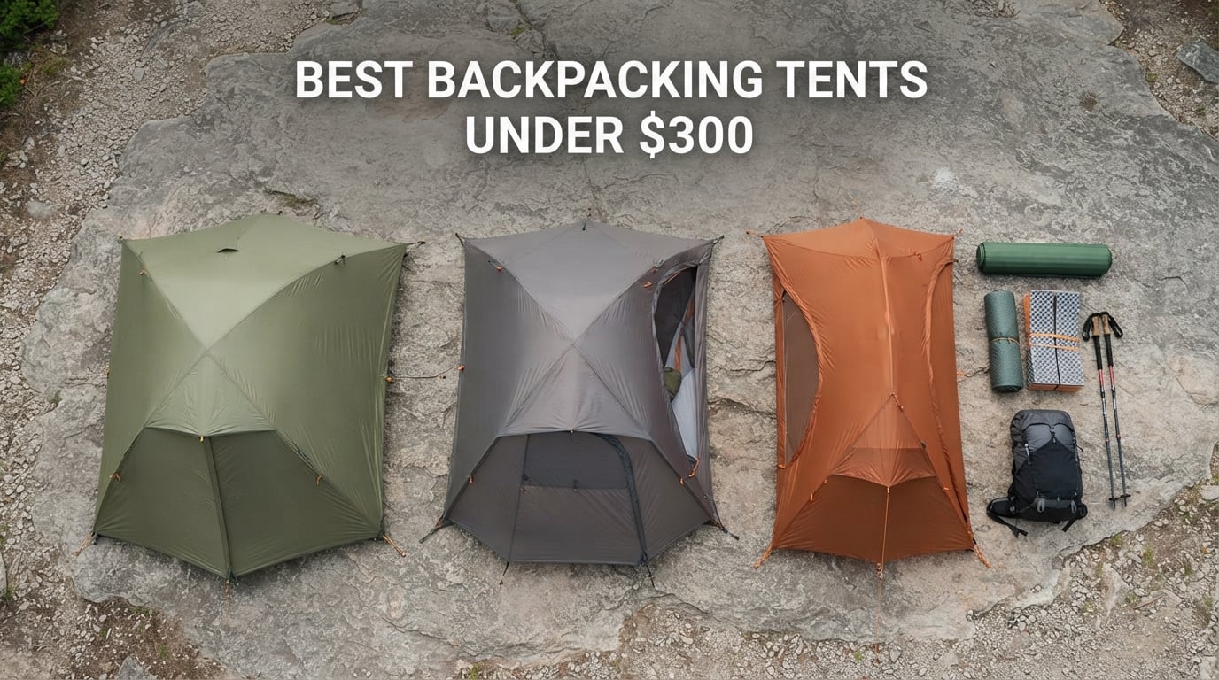 best backpacking tents under $300