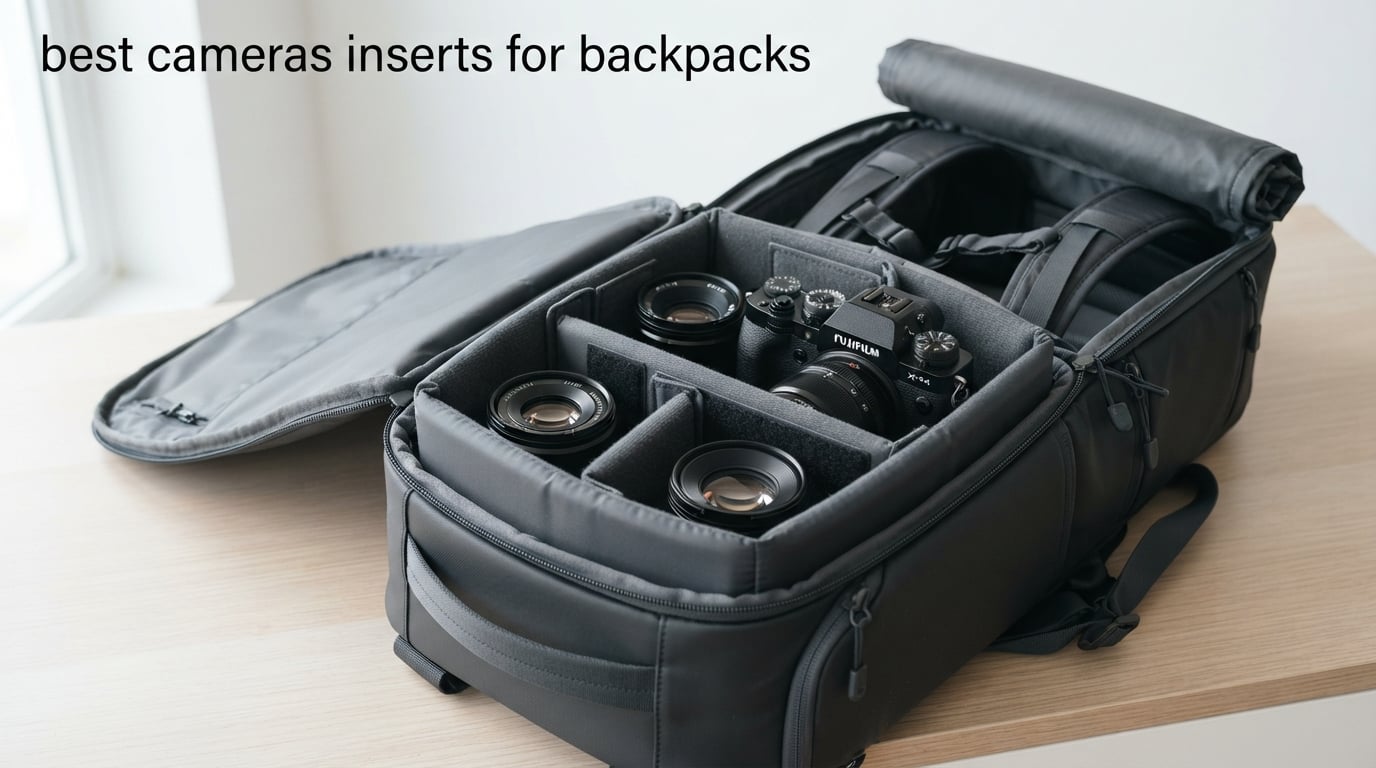 best cameras inserts for backpacks