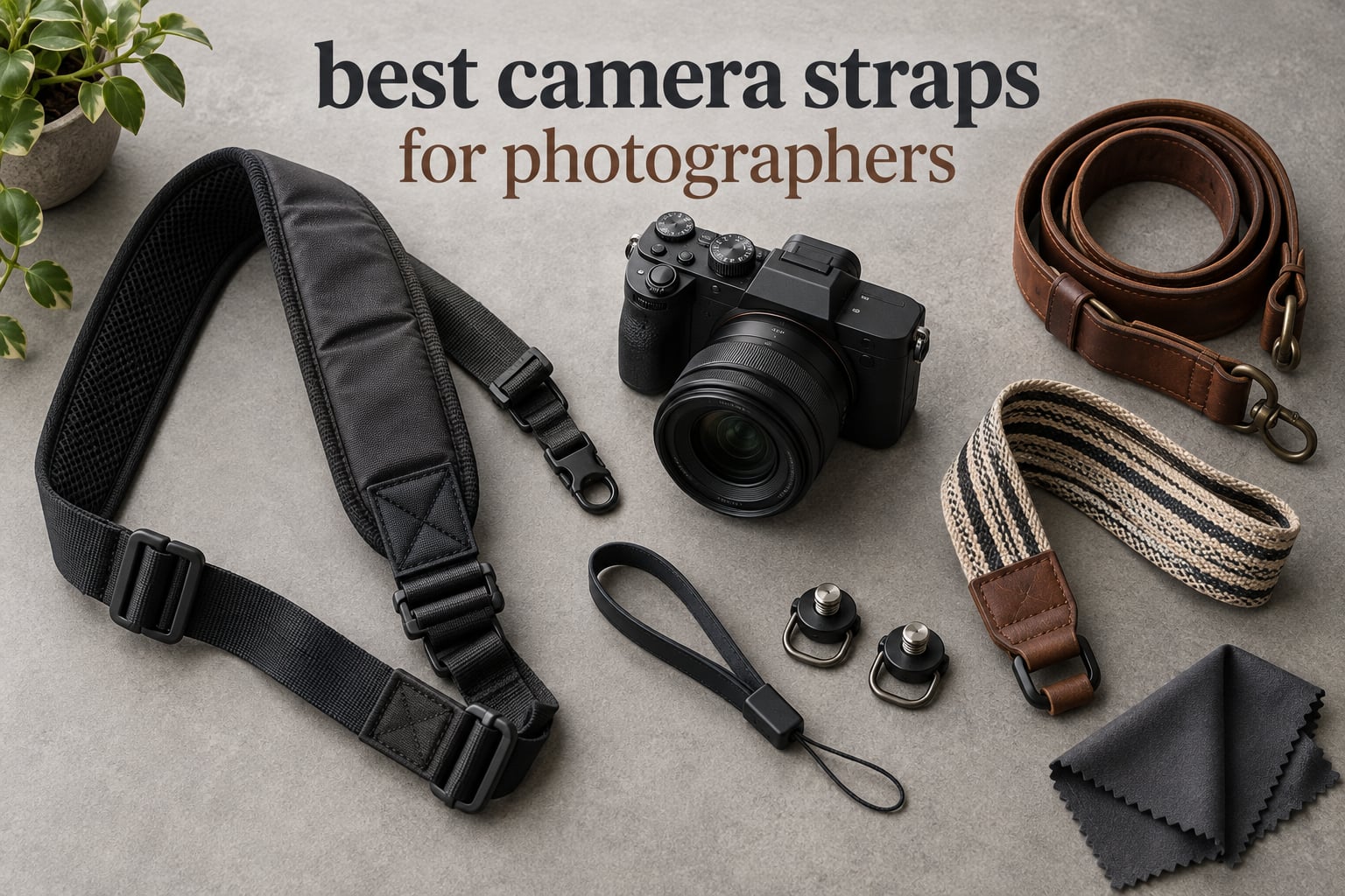 best camera straps for photographers