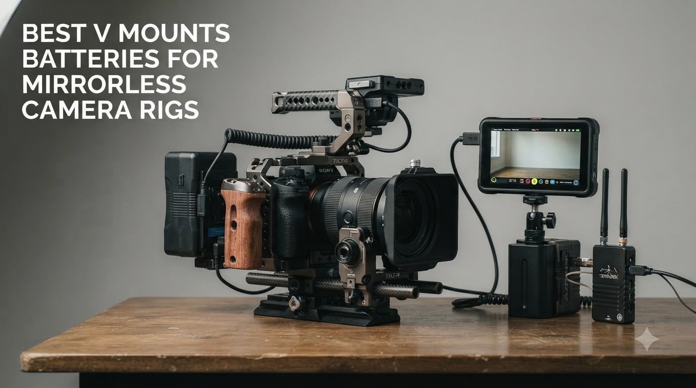 best v mounts batteries for mirrorless camera rigs