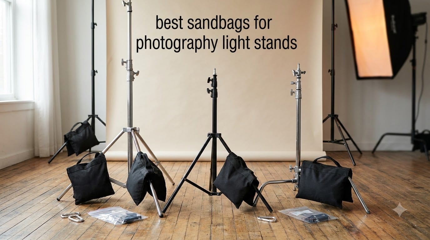 best sandbags for photography light stands