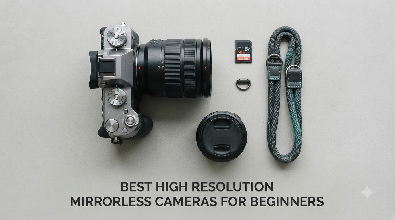 best high resolution mirrorless cameras for beginners