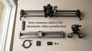 best cameras sliders for cinematic video production