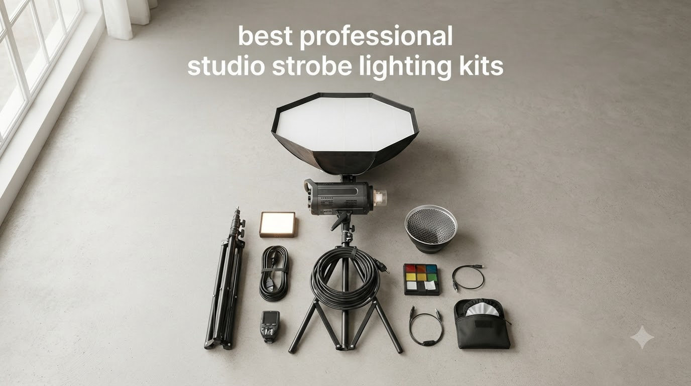 best professional studio strobe lighting kits