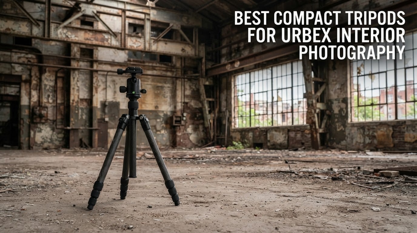best compact tripods for urbex interior photography