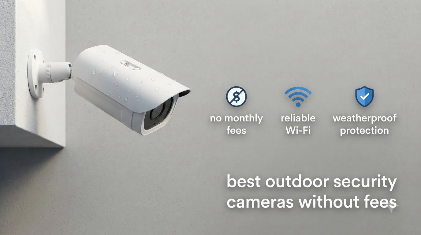 best outdoor security cameras without fees