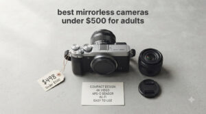 best mirrorless cameras under $500 for adults