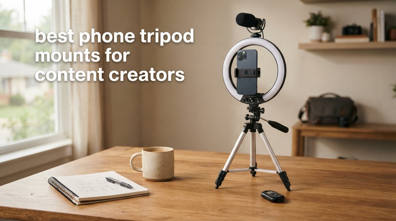 best phone tripod mounts for content creators