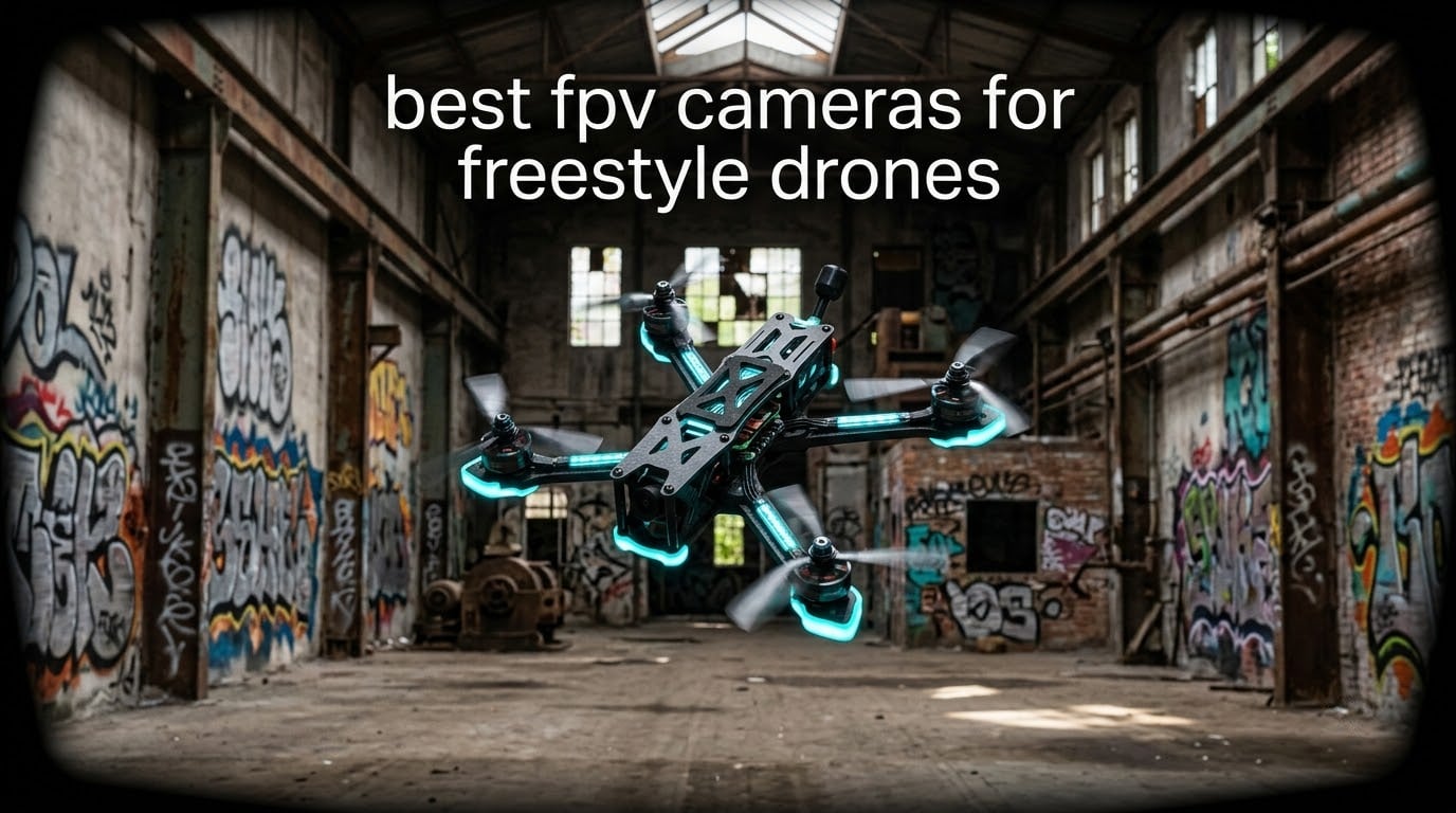 best fpv cameras for freestyle drones