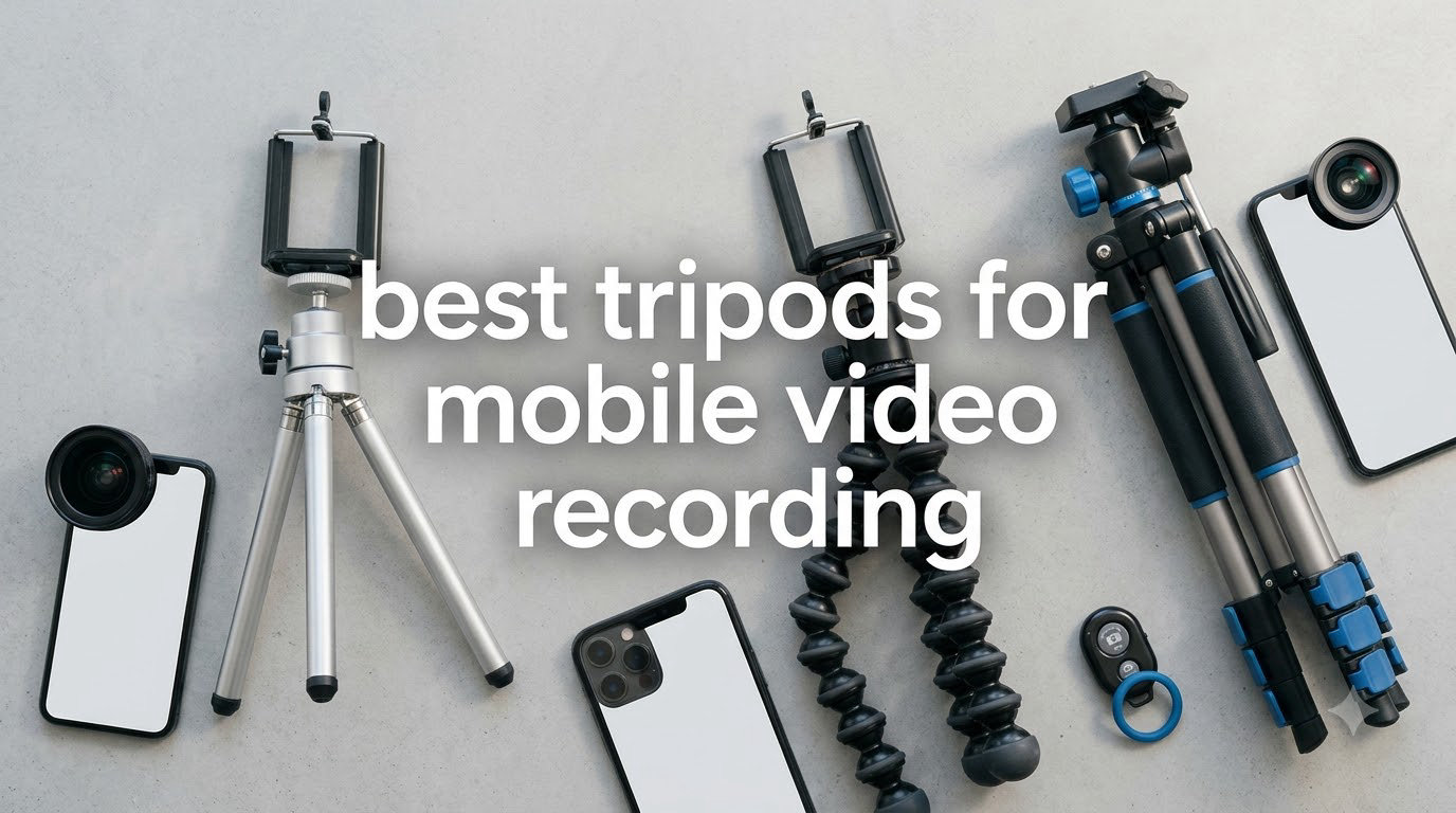 best tripods for mobile video recording