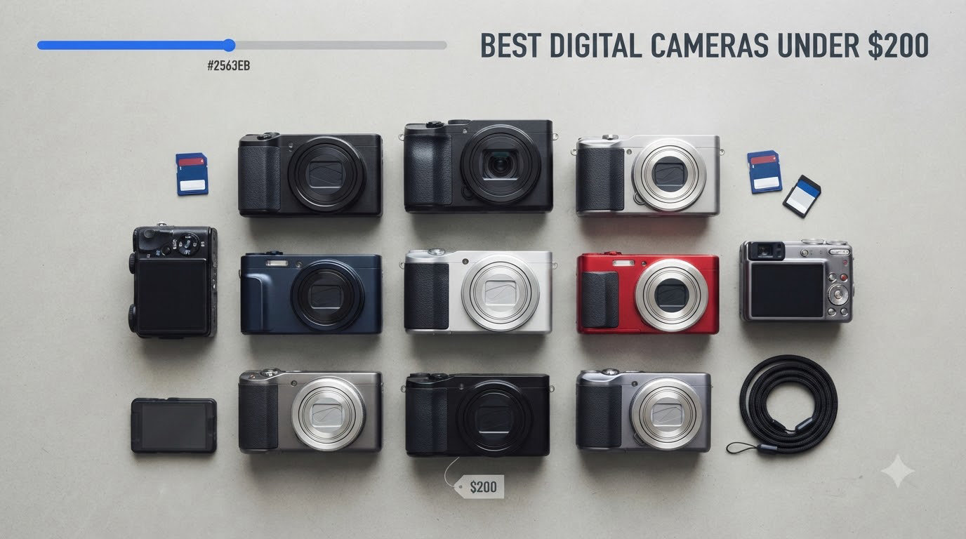 best digital cameras under $200