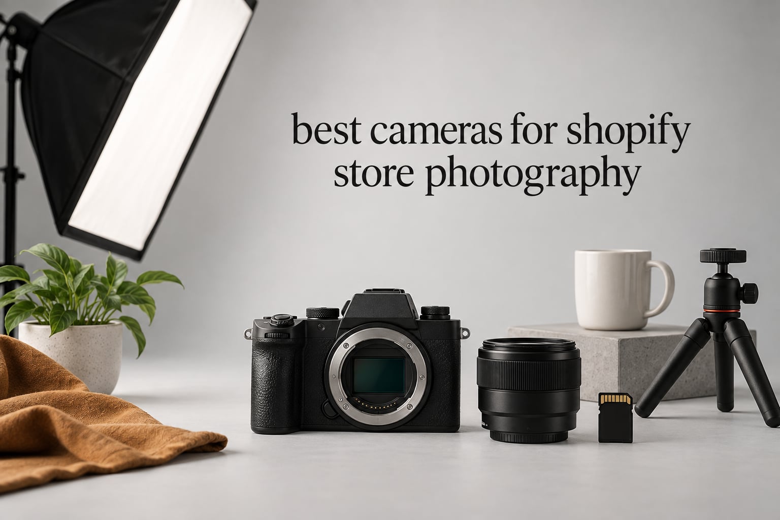 best cameras for shopify store photography