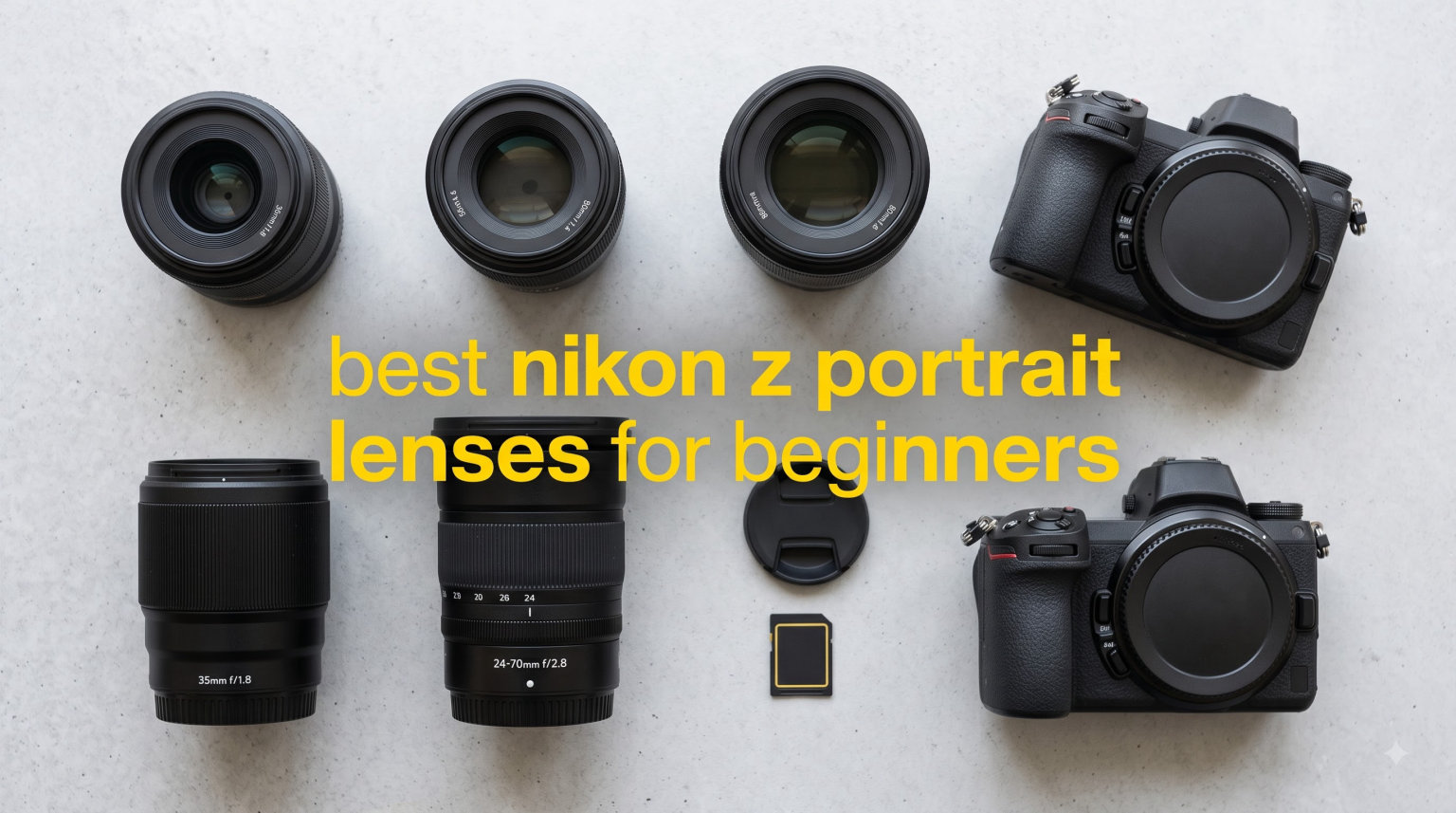 best nikon z portrait lenses for beginners