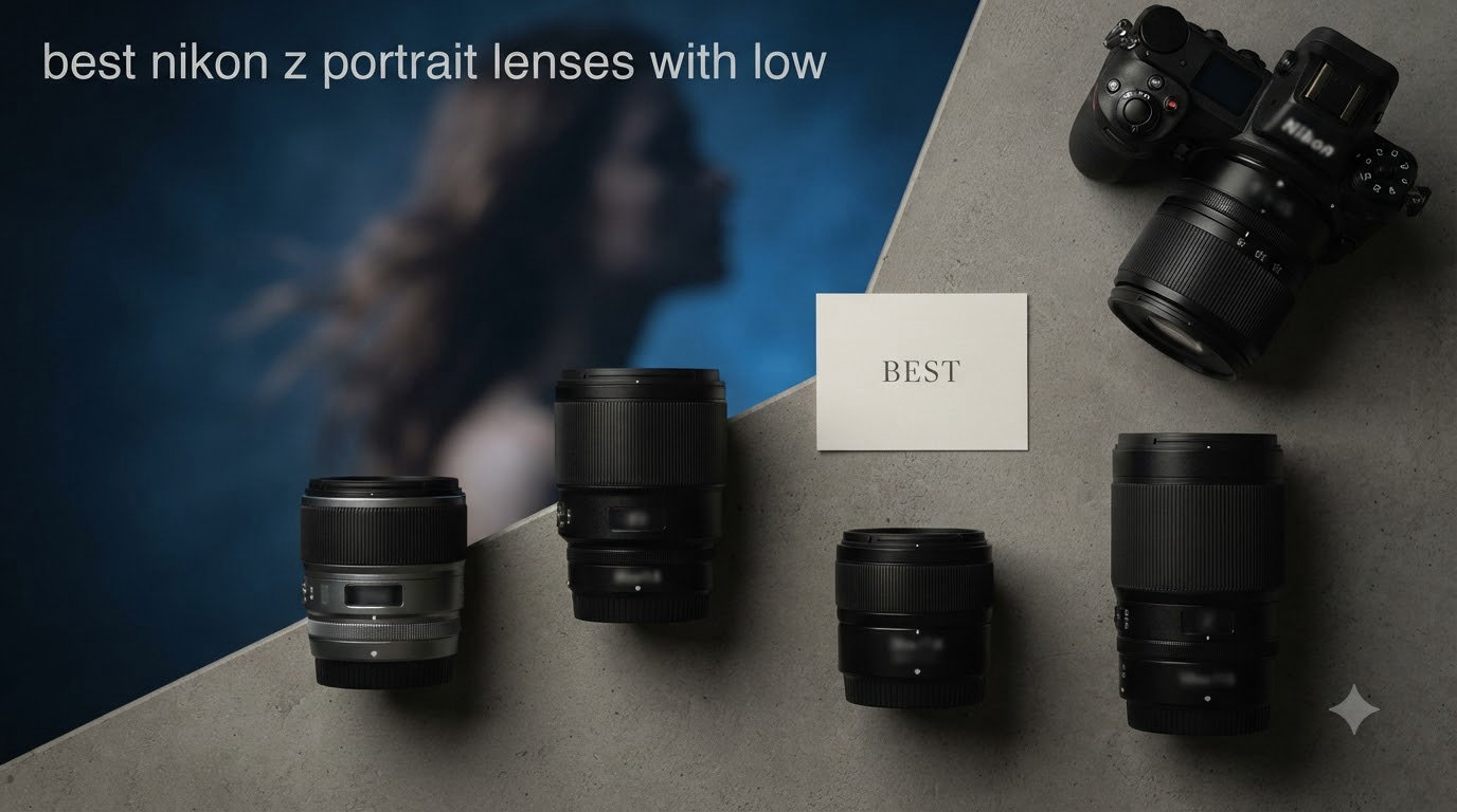 best nikon z portrait lenses with low